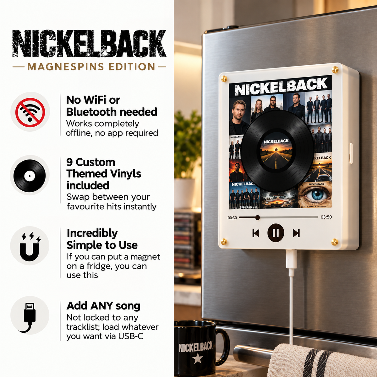 MagneVinyl - Nickleback Edition
