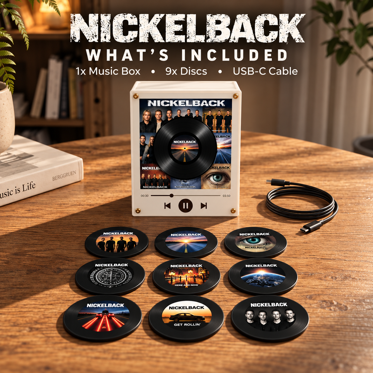 MagneVinyl - Nickleback Edition