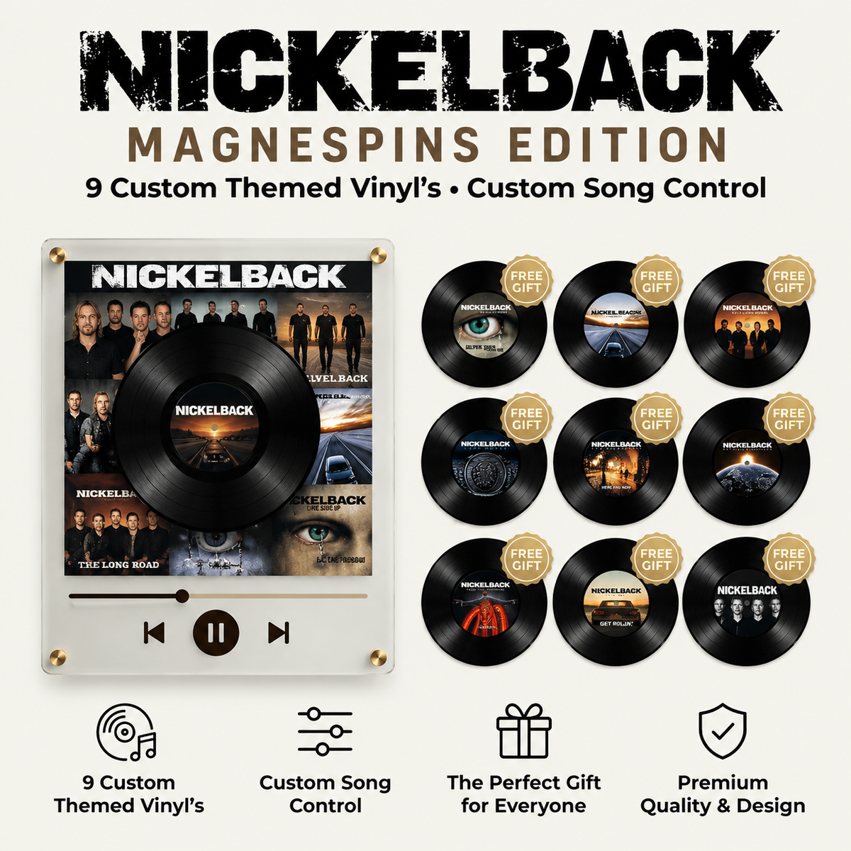 MagneVinyl - Nickleback Edition